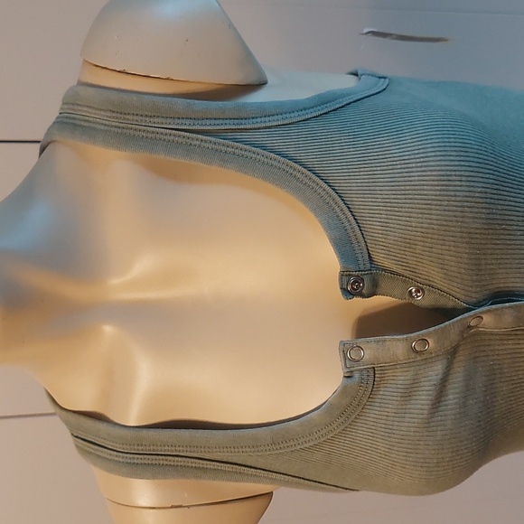 American Eagle Button-down Tank Top - Picture 2 of 5